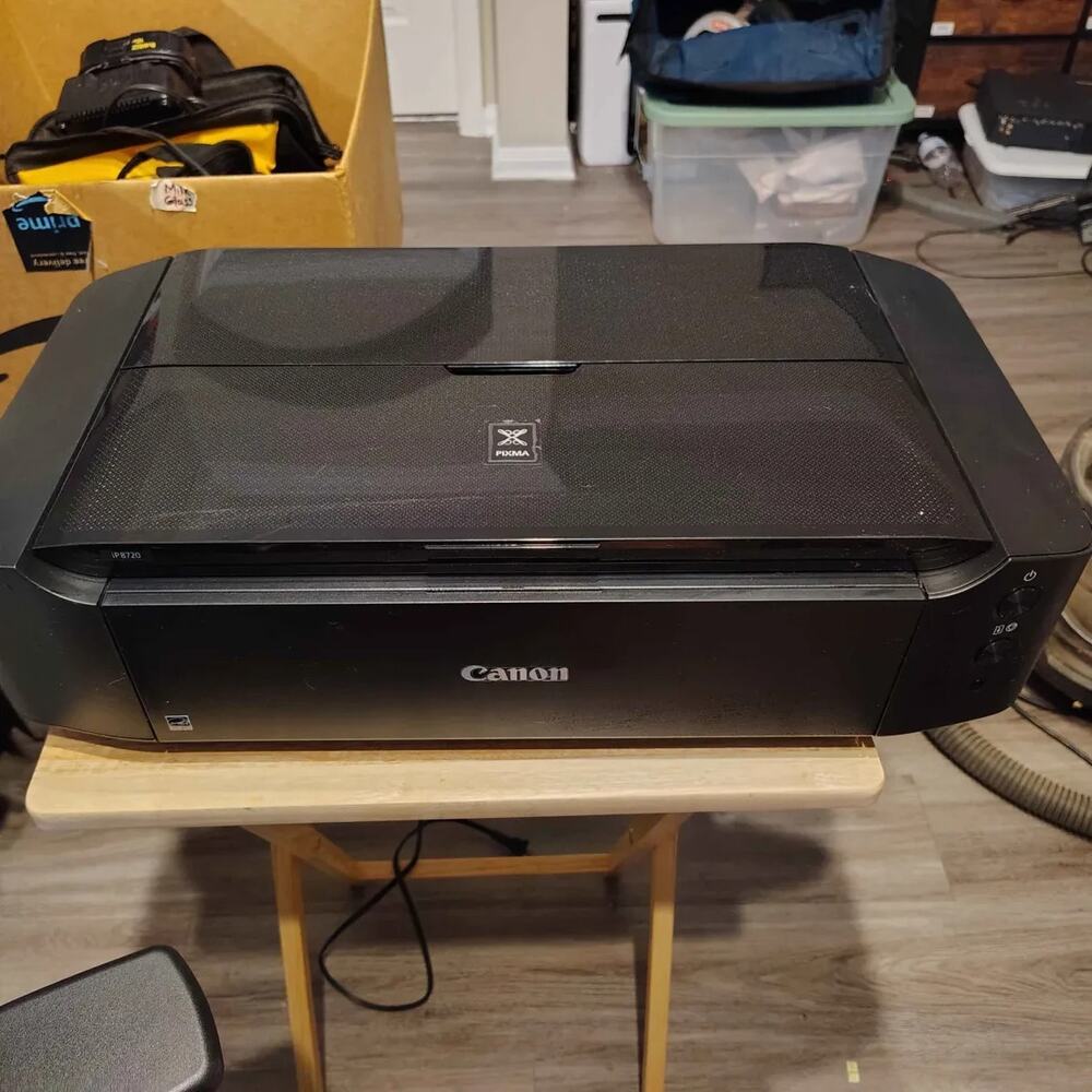 Canon IP8720 Wireless Printer, AirPrint and Cloud Compatible, Black Inkjet